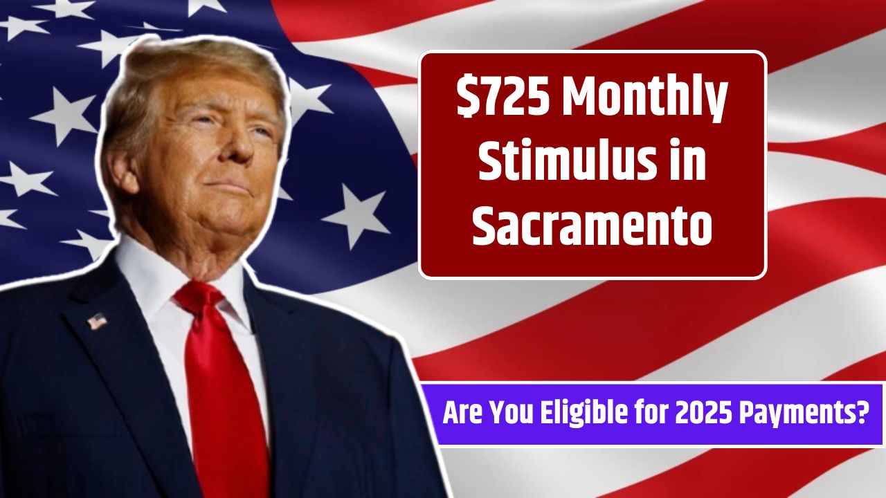 $725 Monthly Stimulus in Sacramento